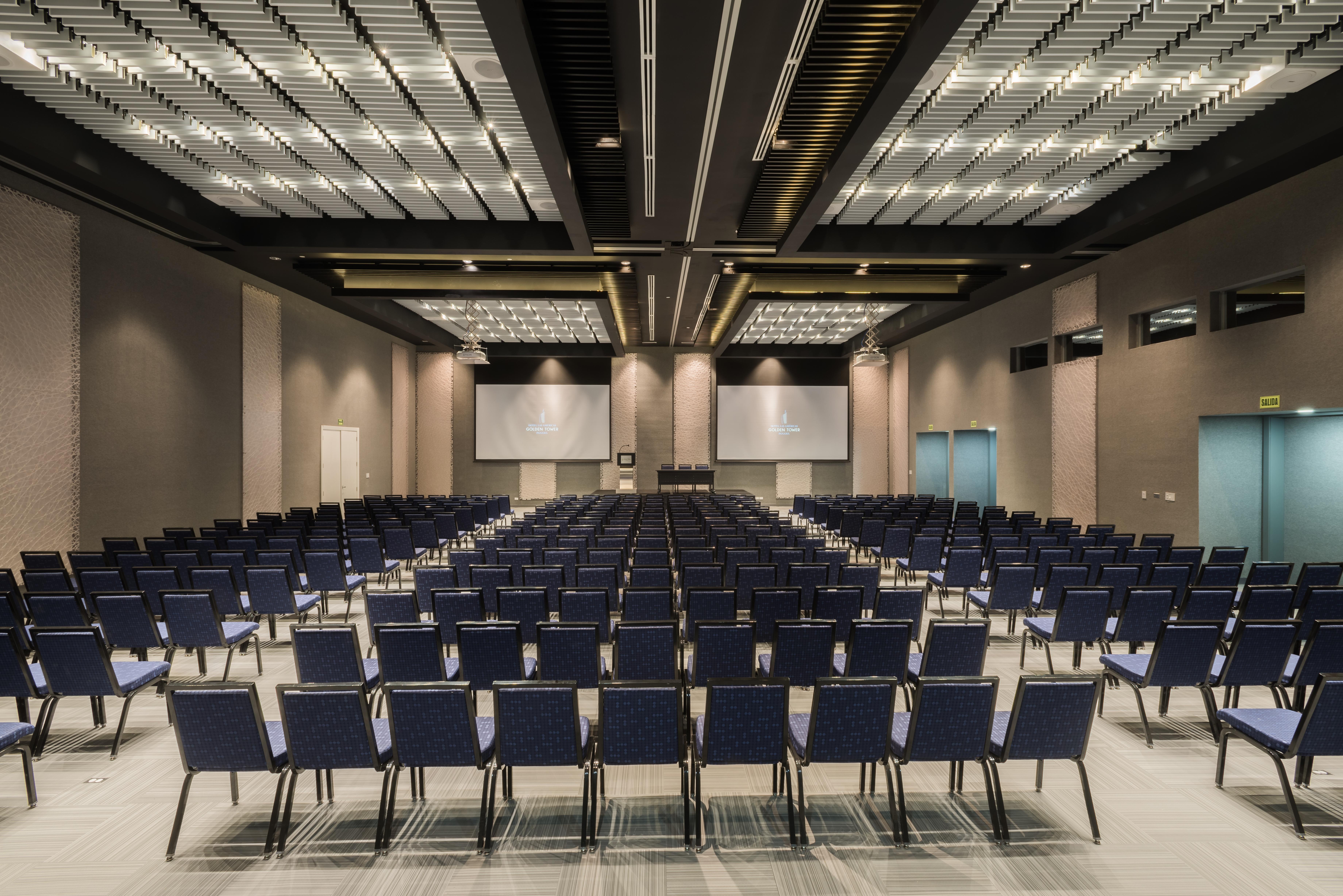 Hotel Las Americas Golden Tower Panamá Buitenkant foto The 3D rendering of the 1,000-seat conference hall