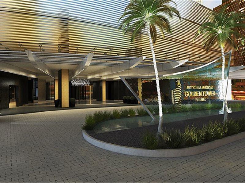 Hotel Las Americas Golden Tower Panamá Buitenkant foto Golden Tower