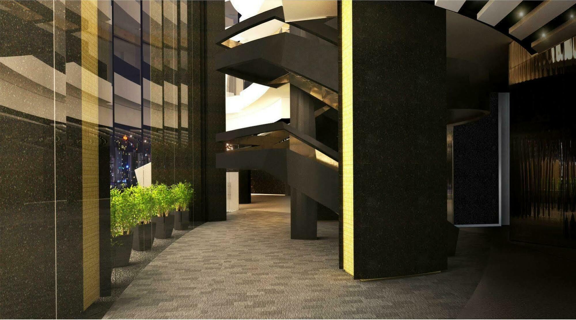 Hotel Las Americas Golden Tower Panamá Buitenkant foto Interior of the hotel